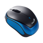 GENIUS MINI WIRELESS MOUSE 1200DPI BLUE OPTICAL RECH-BAT