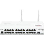 MikroTik CRS125-24G-1S-2HnD-IN, 4dBi, 30dBm, 600MHz, 128MB, 2.4GHz, 24xGigabit, SFP, LCD, microUSB, L5