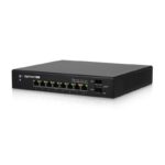 Ubiquiti EdgeSwitch, ES-8-150W, 8xGigabit, 2xSFP, POE+ IEEE 802.3at/af and 24V Passive PoE, 150W
