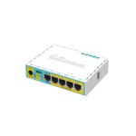 MikroTik RB750UPr2, hEX PoE lite, 5xEthernet, PoE output for four ports, USB, 650MHz, 64MB, L4